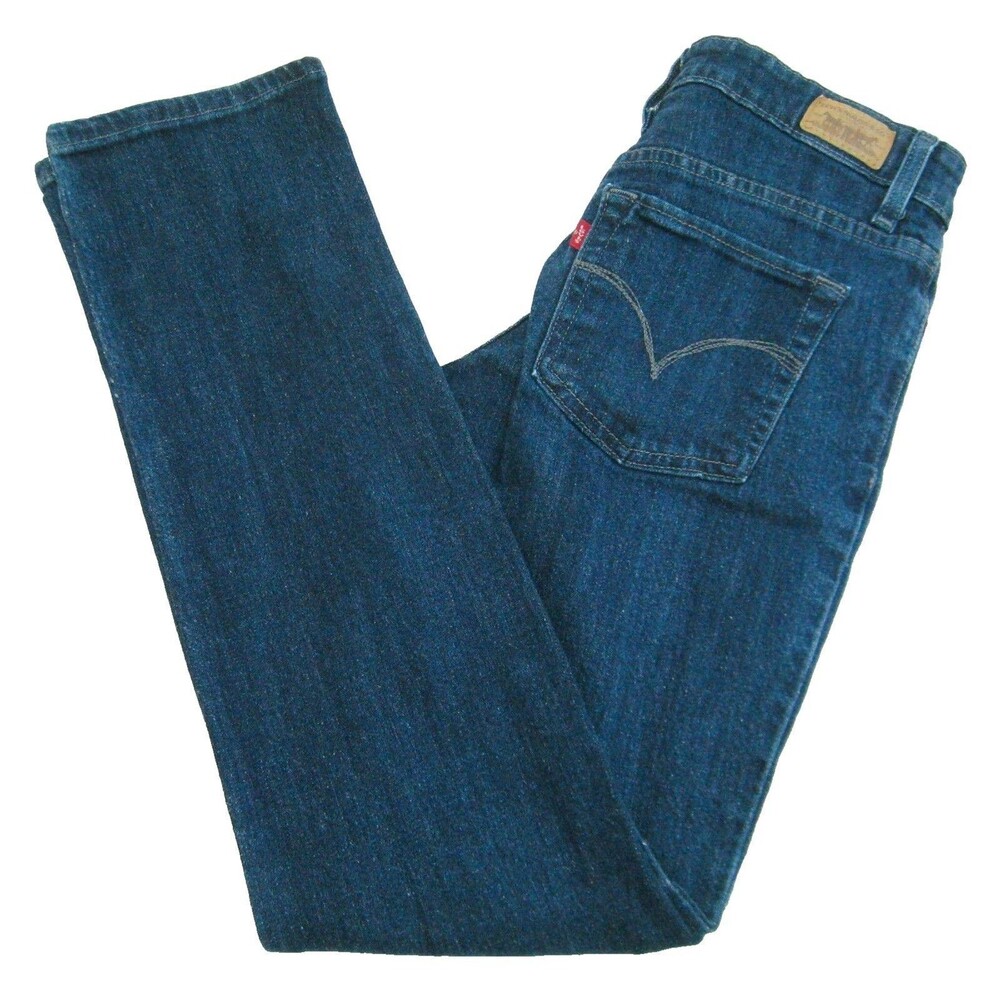 LEVI's Women's (Size 2 M 26x30) Blue Skinny Jeans Cotton Denim Pants 5 Pockets